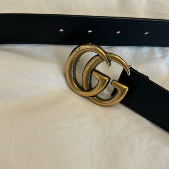 Gucci belt with gold gg size 80 - Picture 1 of 5